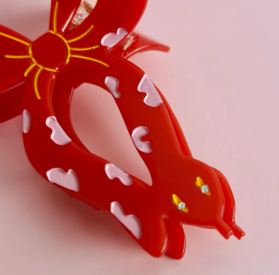 Hair Claw - Year Of The Snake Ribbon (Centinelle)