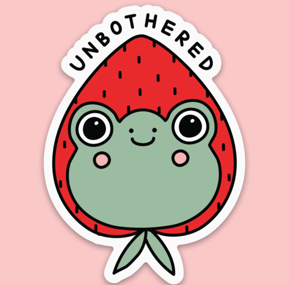 Sticker - Unbothered (Tender Ghost)