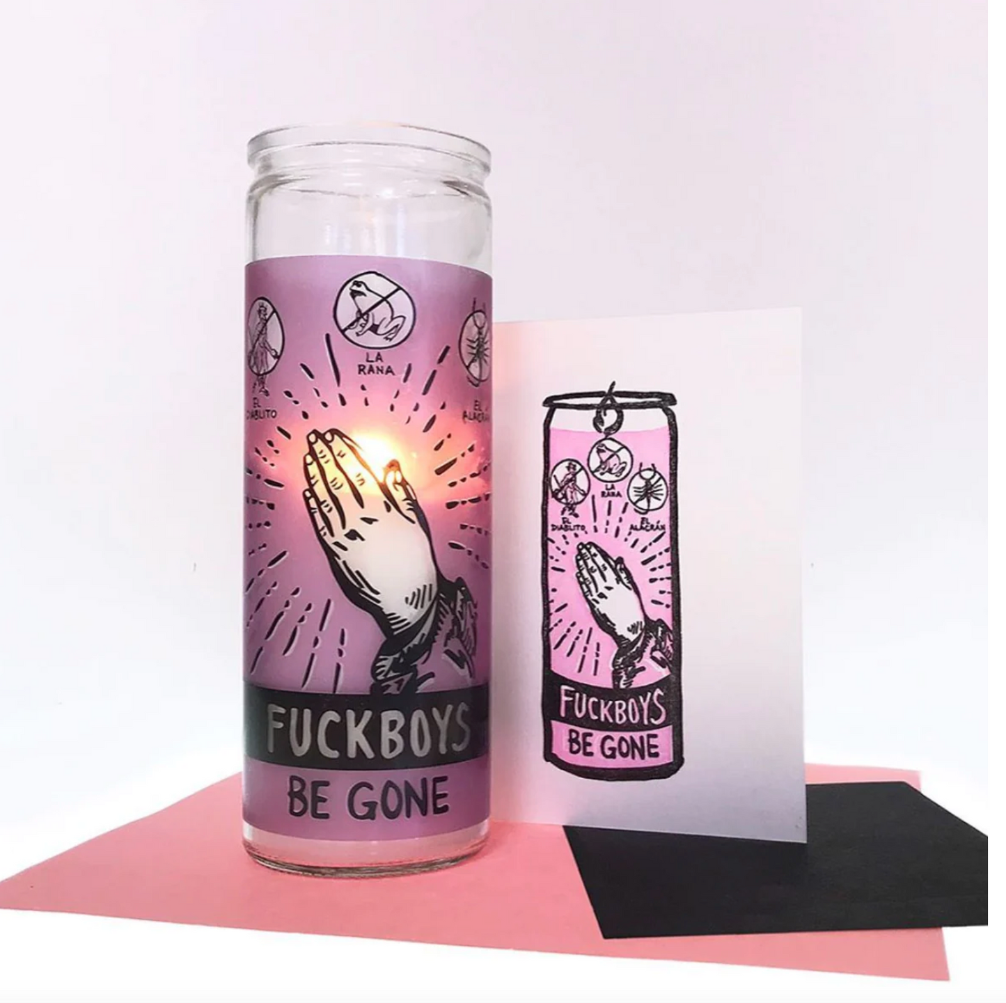 Card - Breakup Prayer Candle Card