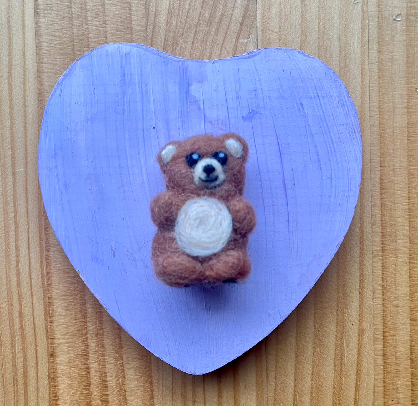 FELTING CLASS: 🐻♥️ Beary-Special Needle Felt Workshop