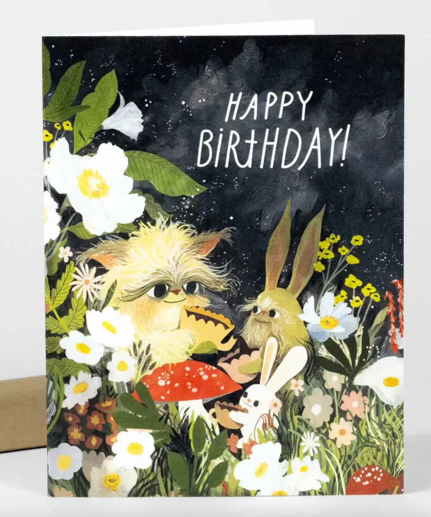 Card - Happy Birthday Garden of Creatures (Buy Olympia / Esme Shapiro) Birthday