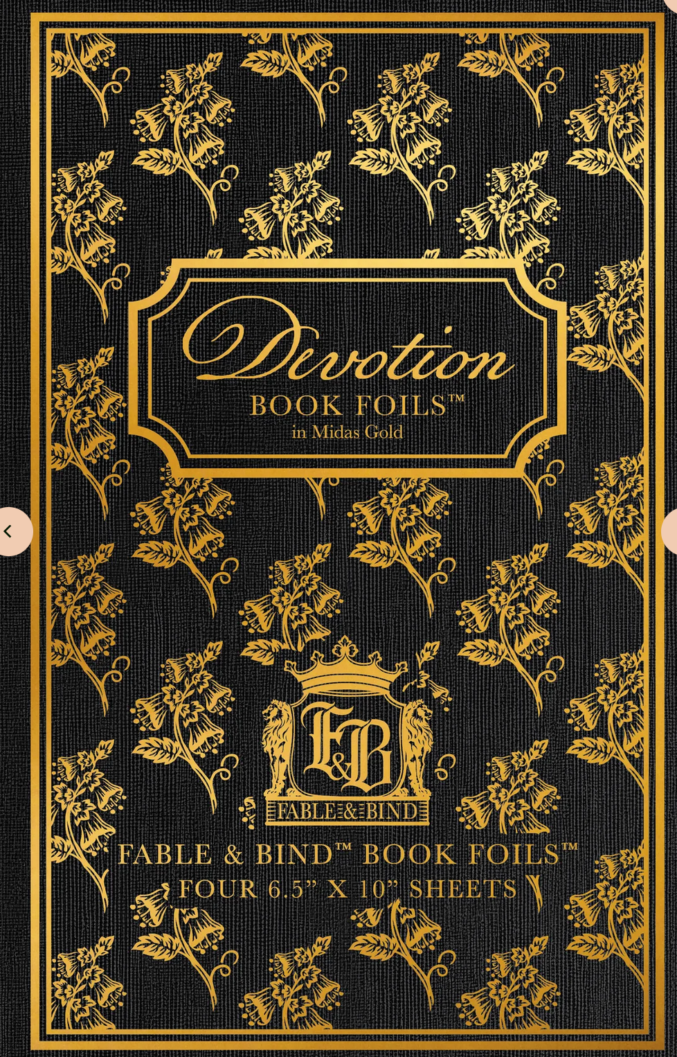 Devotion Book Foils