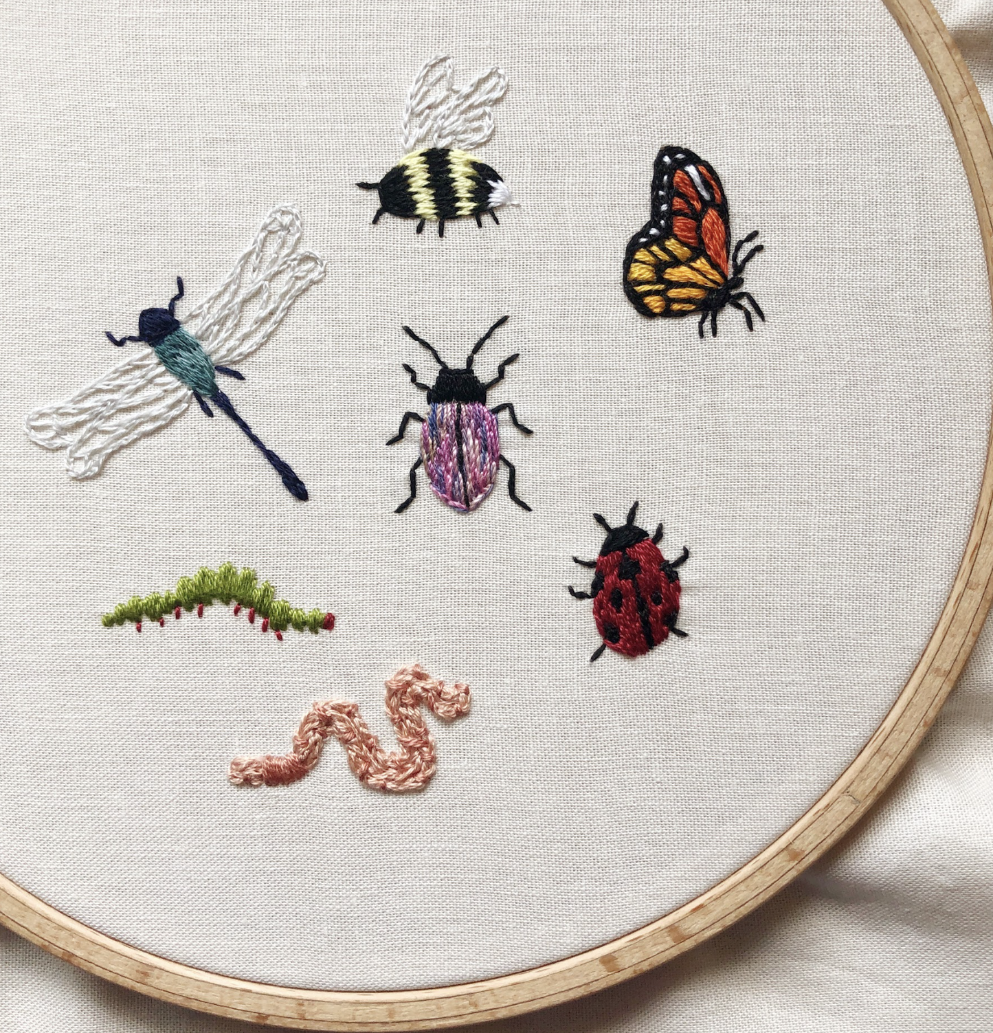 EMBROIDERY CLASS - Bug Shoe Embroidery