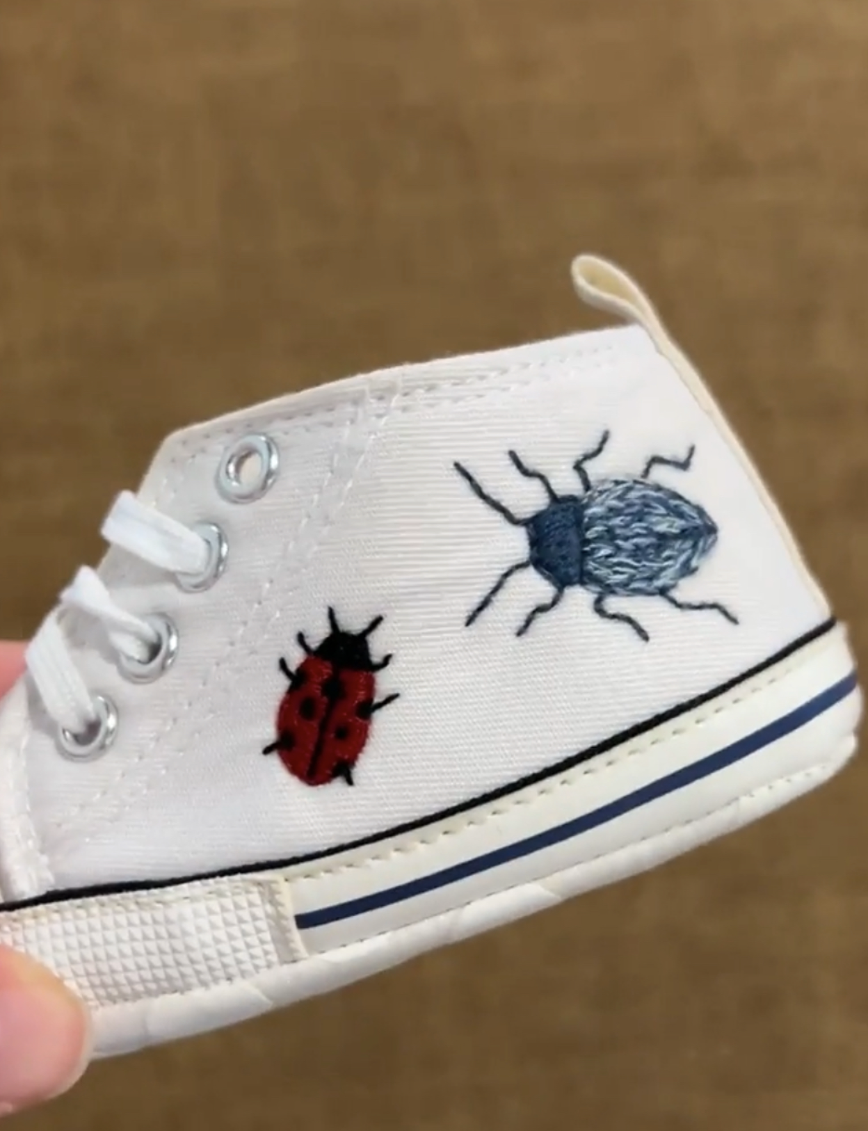 EMBROIDERY CLASS - Bug Shoe Embroidery