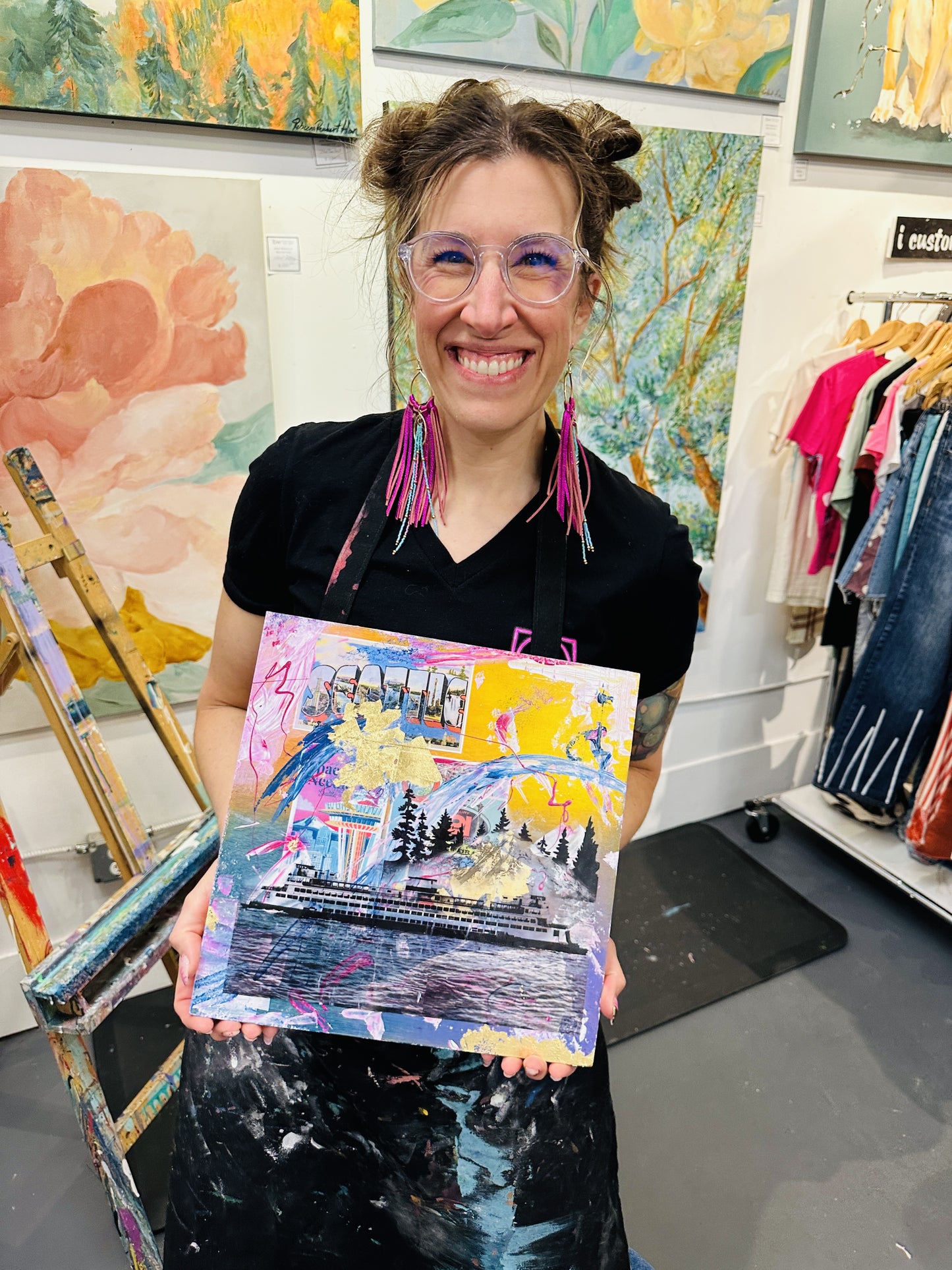 PAINTING CLASS: PNW Mixed Media Workshop