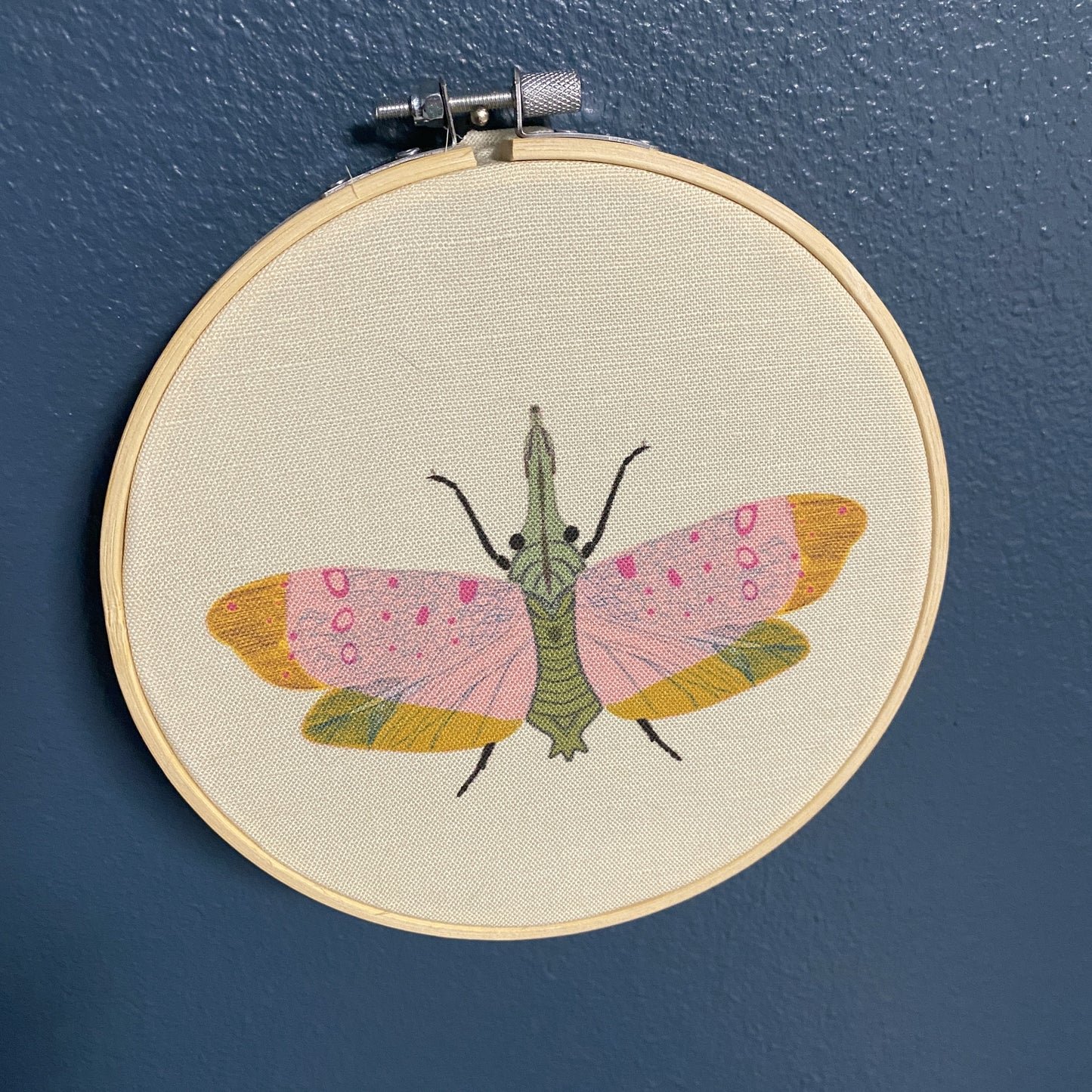 EMBROIDERY CLASS: Embellishing a Moth