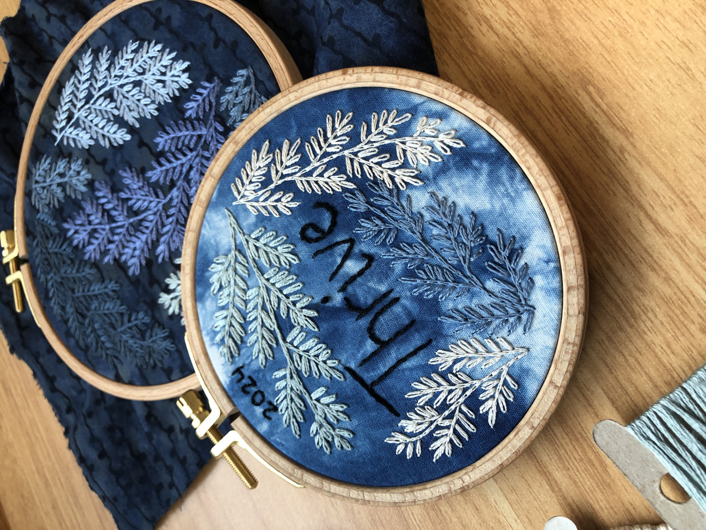 EMBROIDERY CLASS: Embroidered Lettering - Word of the Year