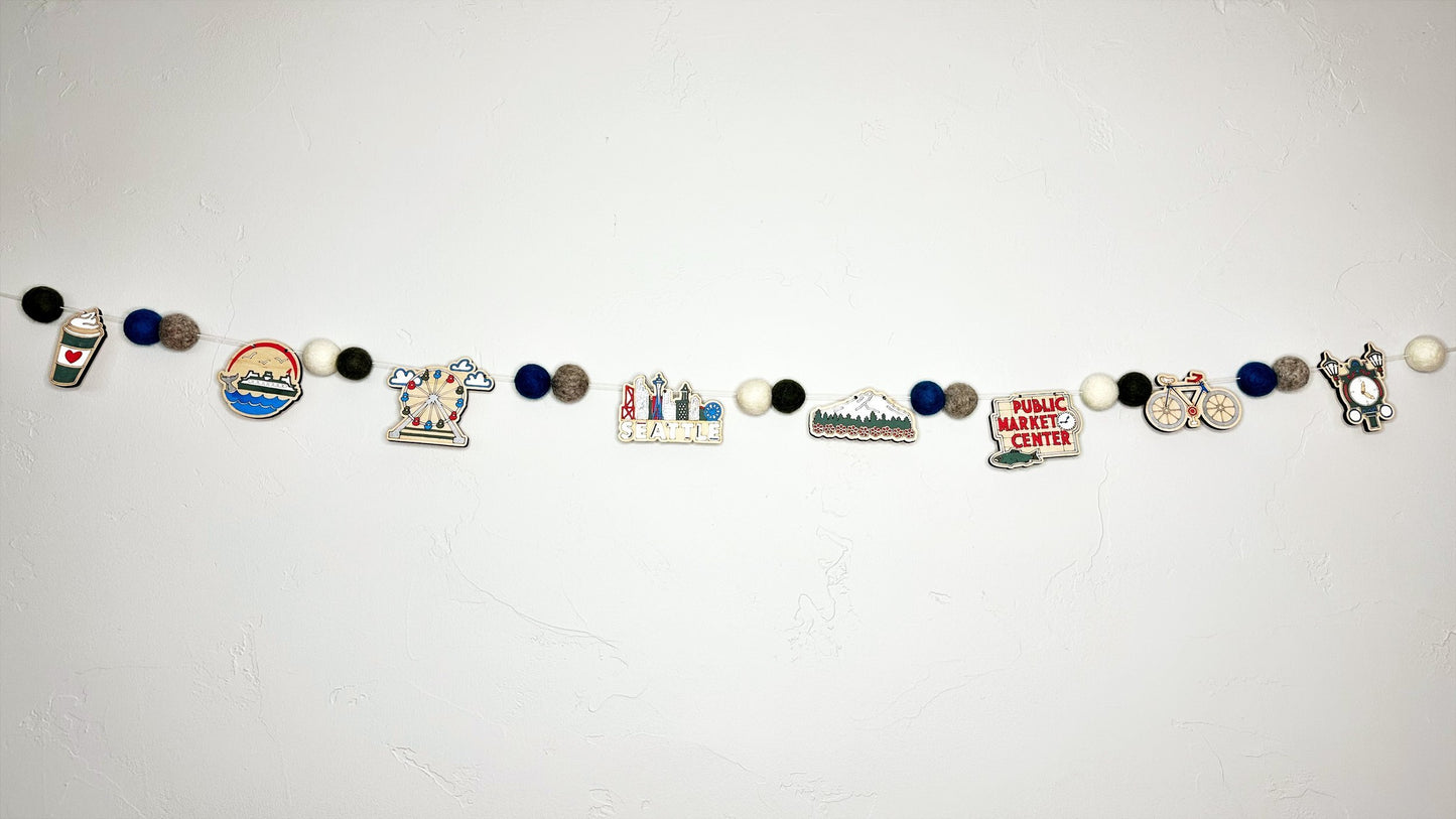 DIY - Garland - Seattle (Woodsy Craft Co) Craft Kit