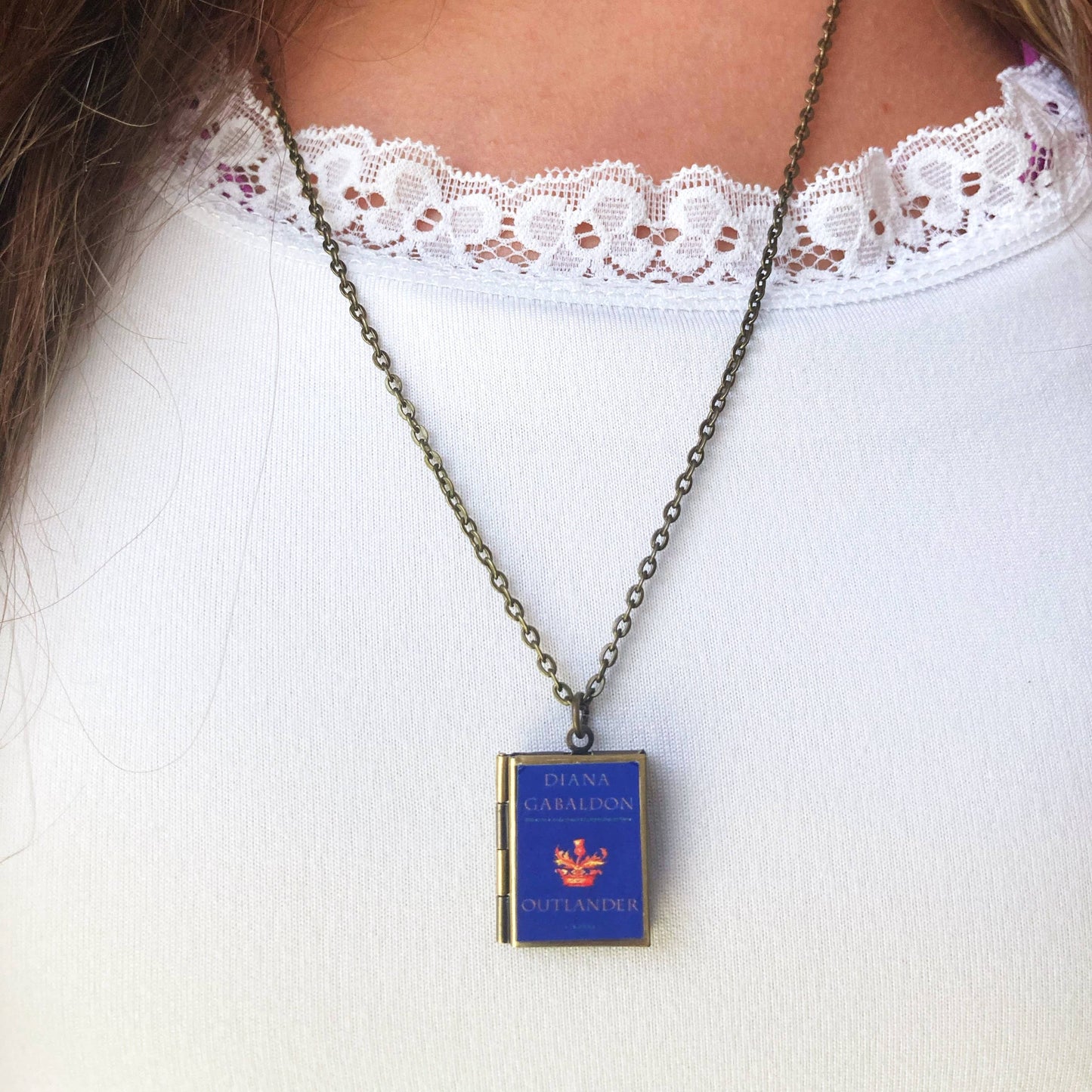 Book Locket Outlander