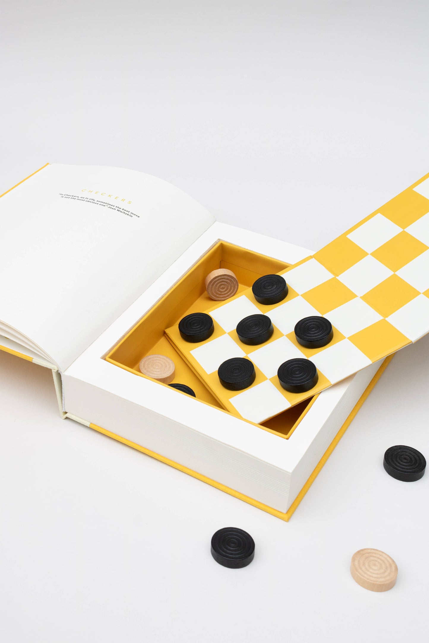 Checkers - Coffee Table Book Game