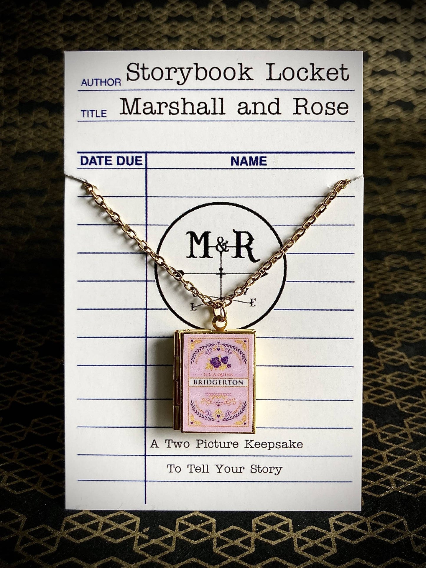 Book Locket Bridgerton