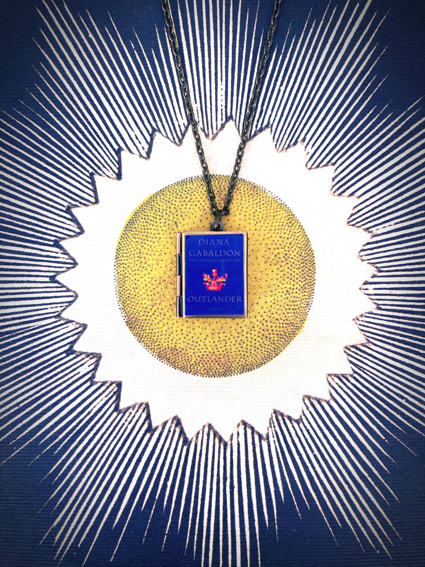 Book Locket Outlander