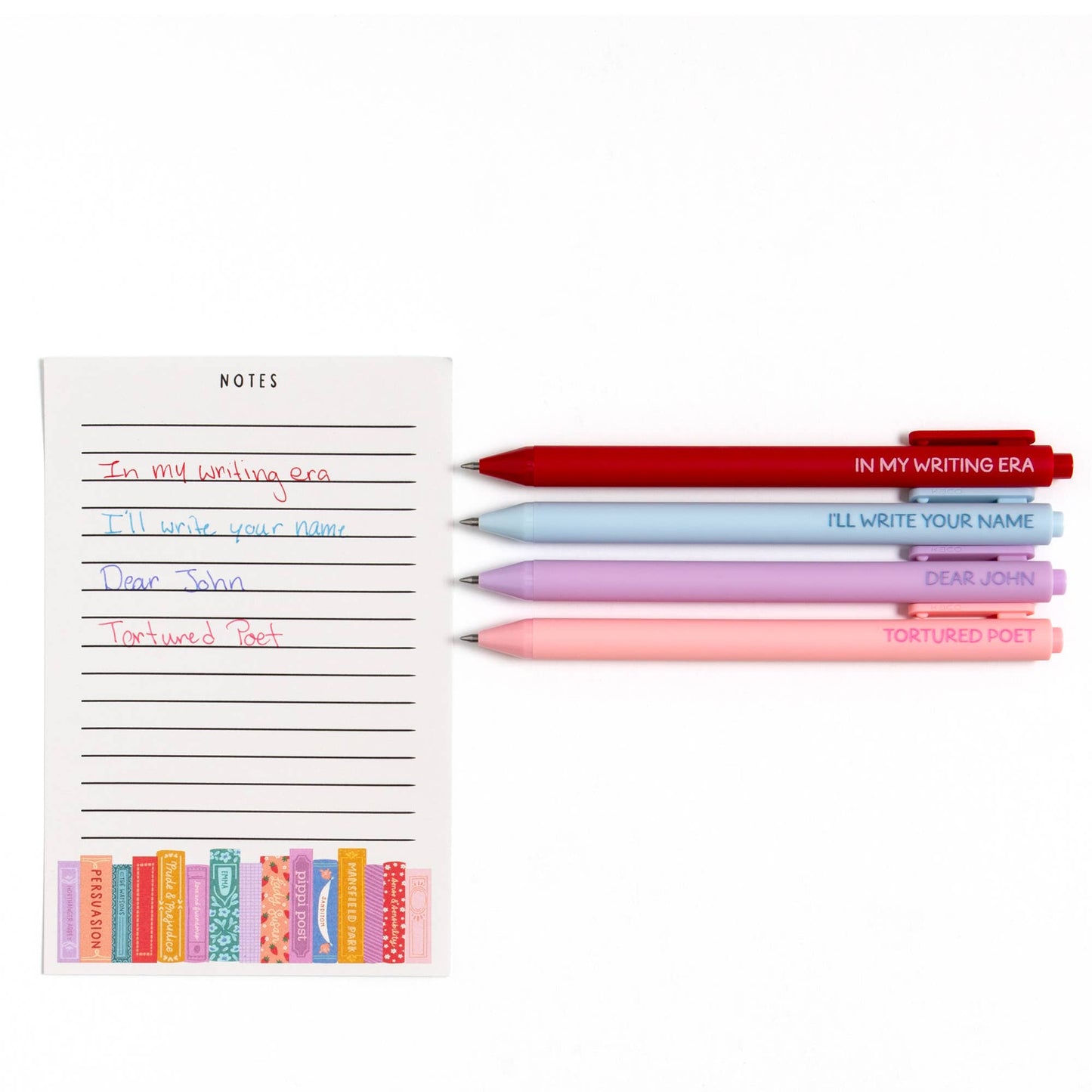 Book Tour Pen Set