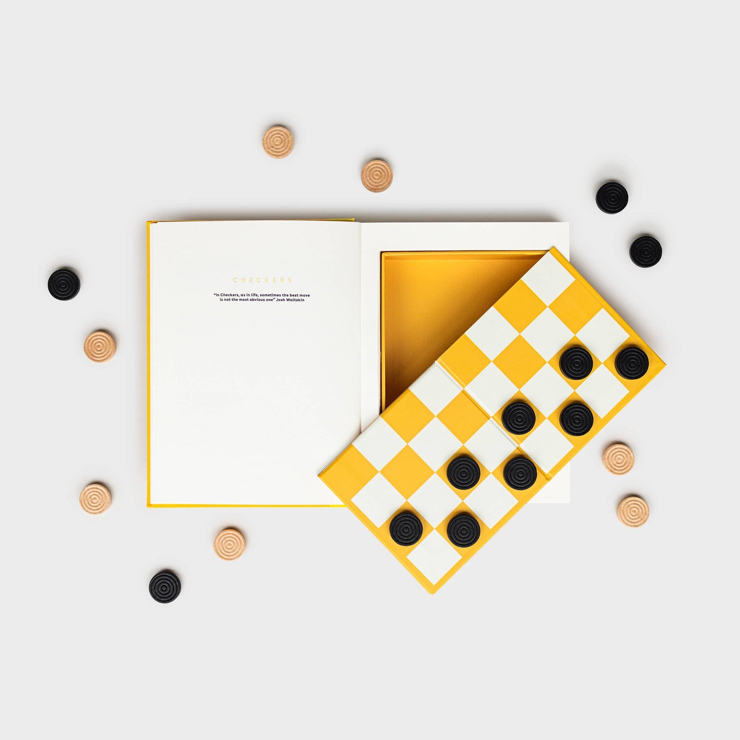 Checkers - Coffee Table Book Game