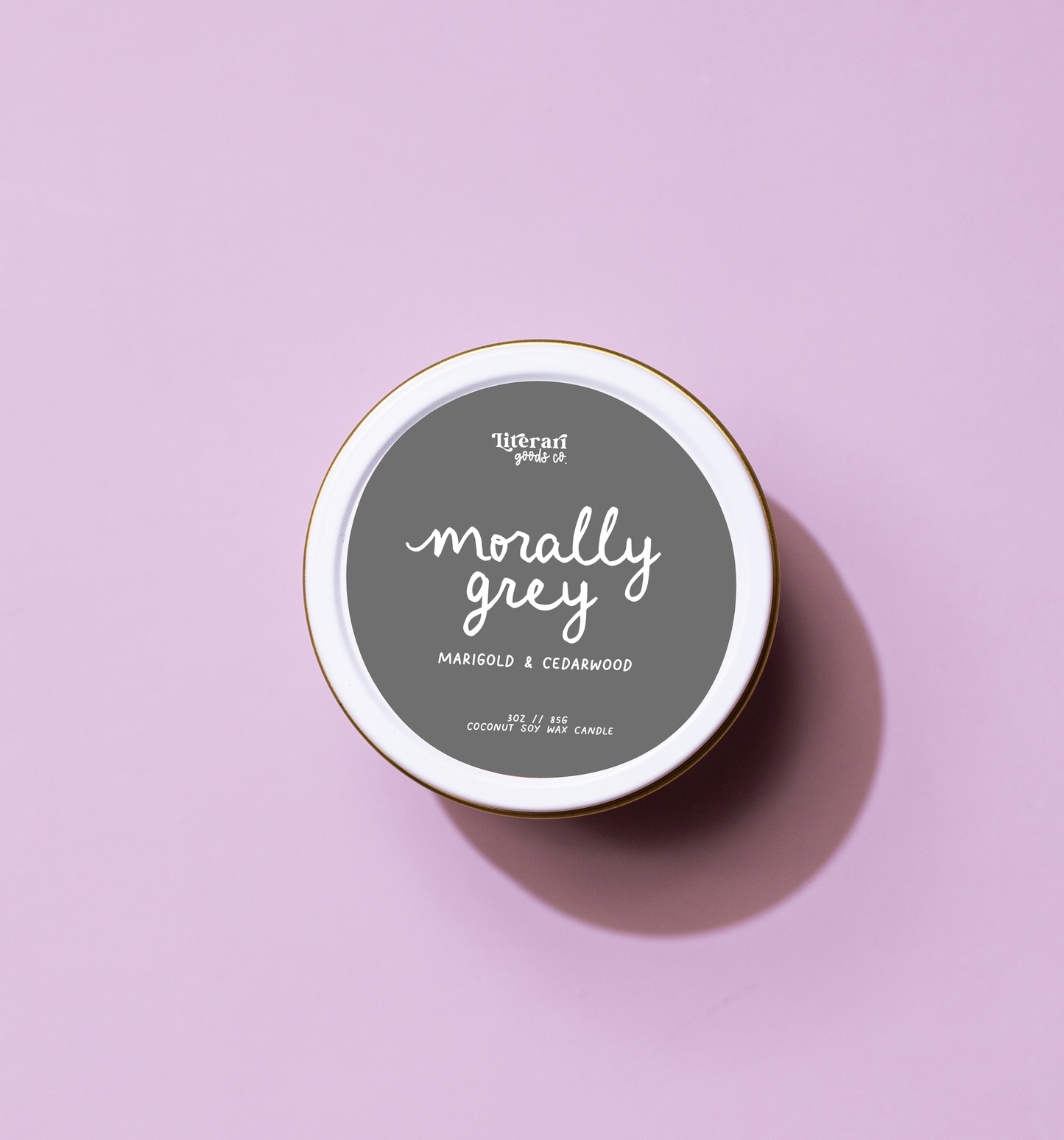 Morally Grey Bookish Candle