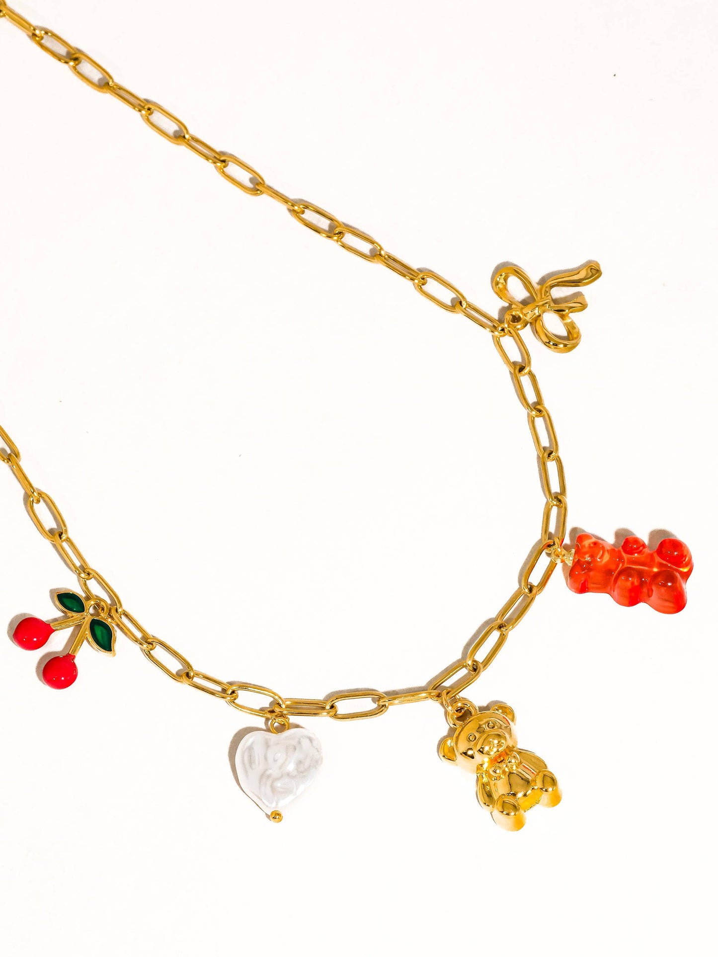 Reed Gummy Bear Charm Necklace