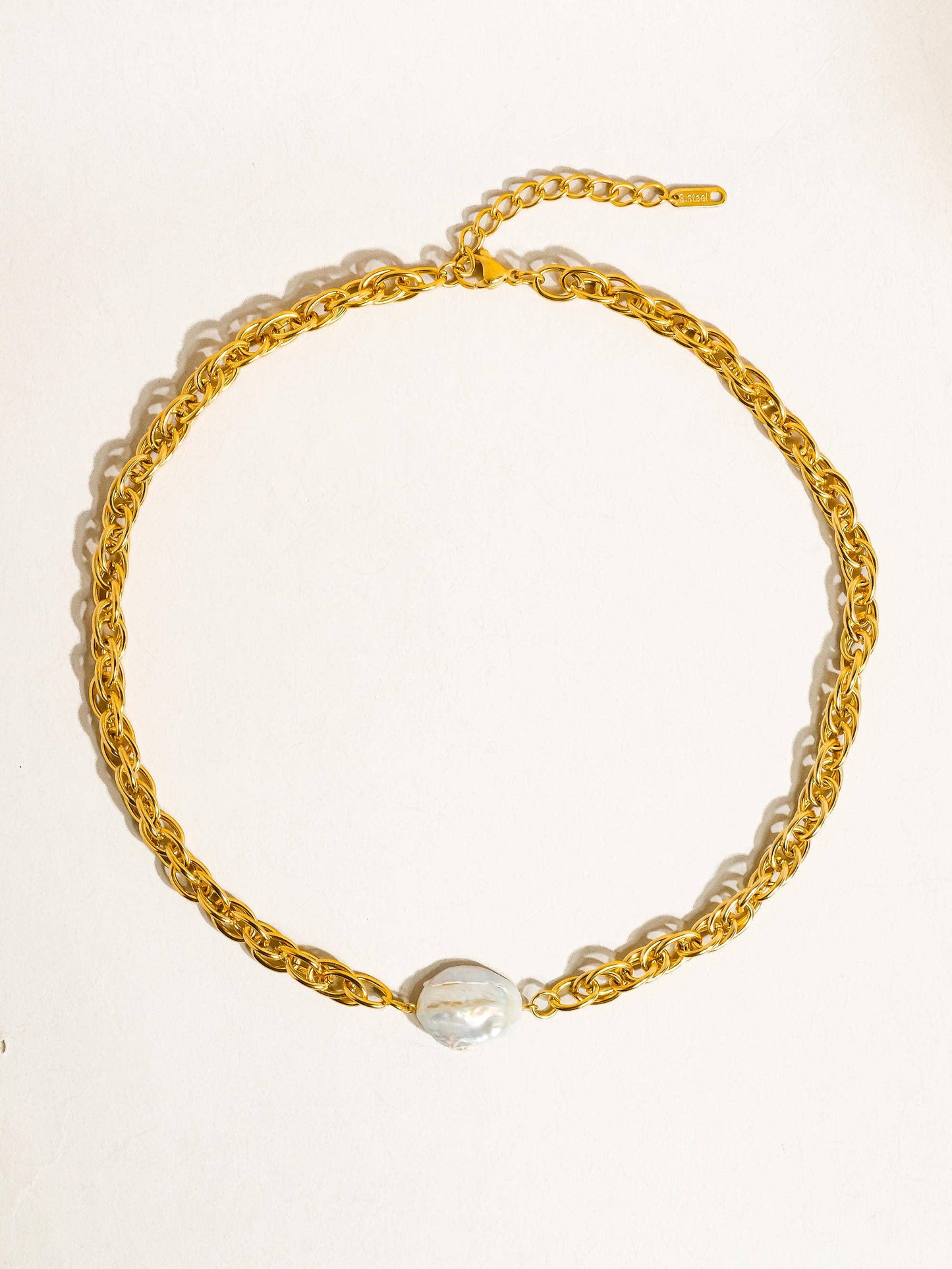 Baliey Bold Pearl Chain Necklace
