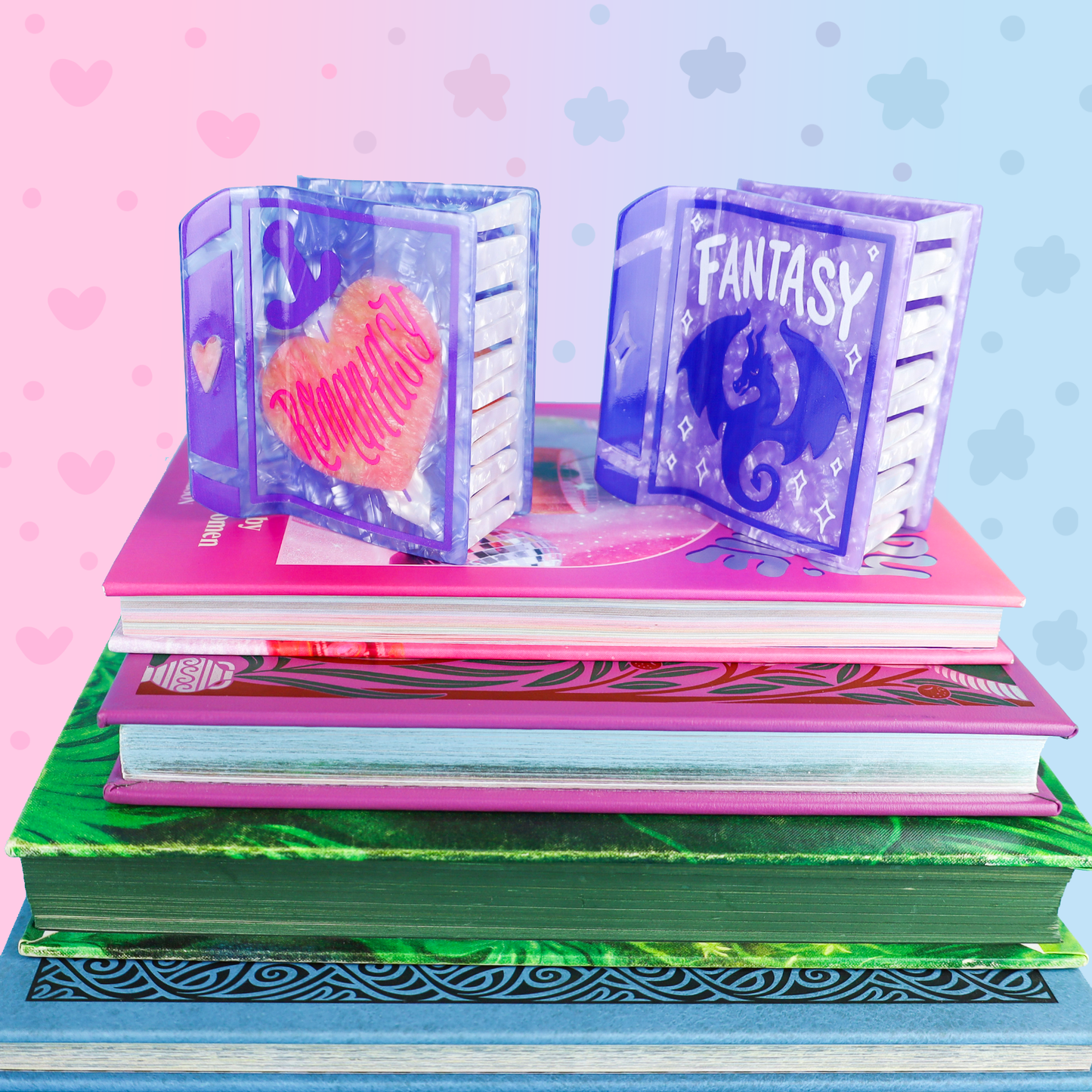Romantasy Book, Bookish, Reader Gift, Accessories, Hair Claw