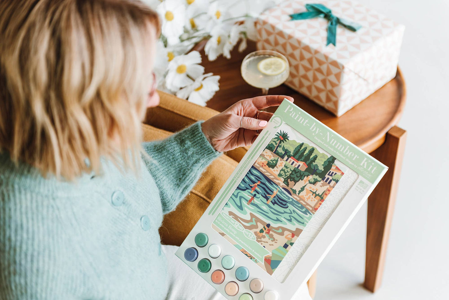 Riviera Romp Paint-by-Number Kit