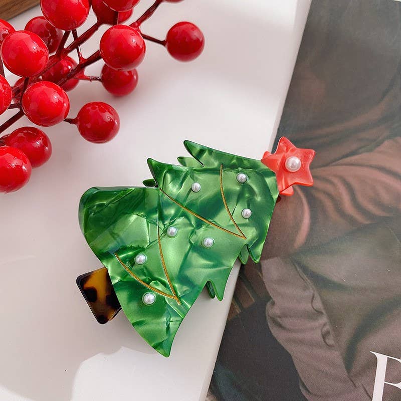 Holiday Claw Clips