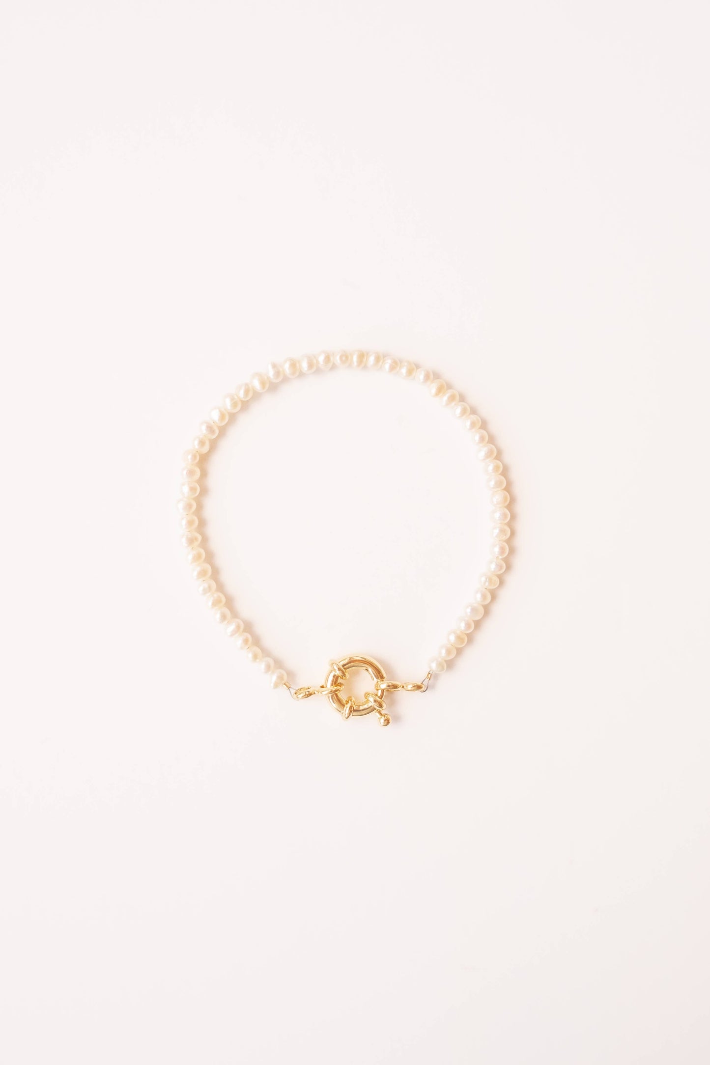 Pearl Bracelet Sailor Clasp