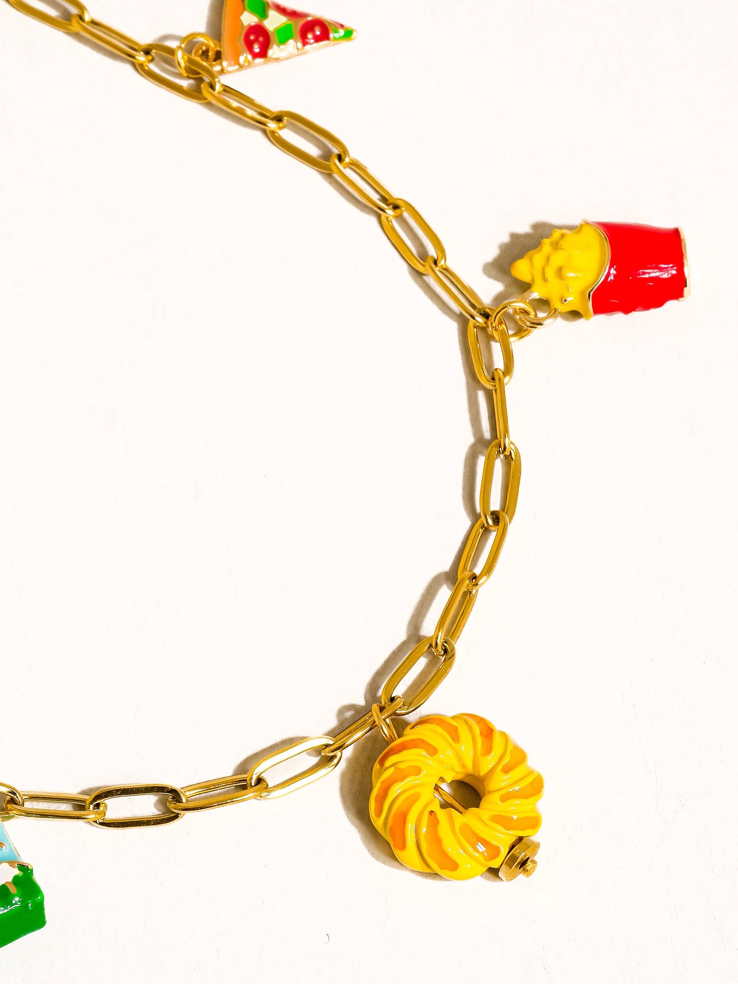 Foodie Fruit and Charms Necklace