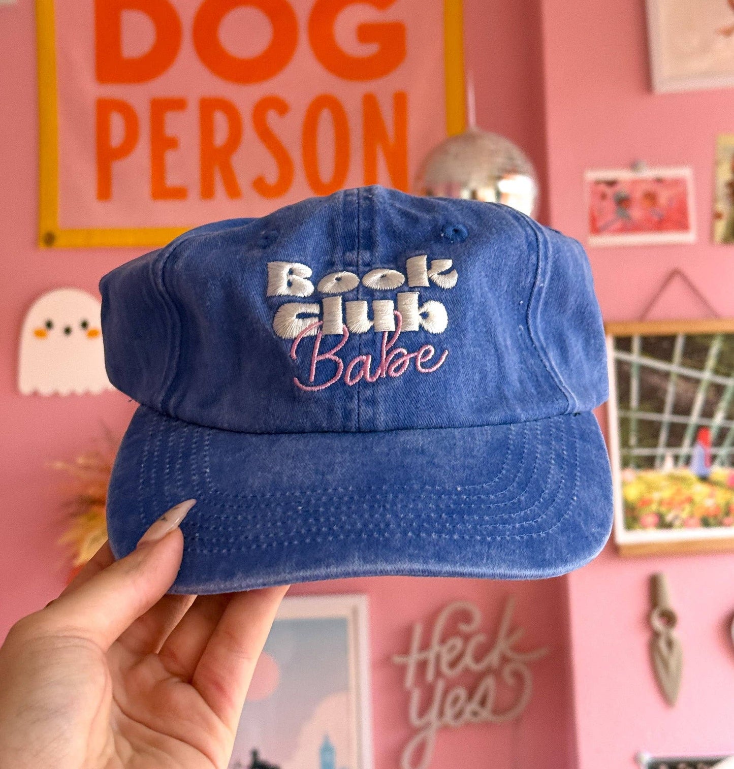 Blue Book Club Babe Baseball Hat