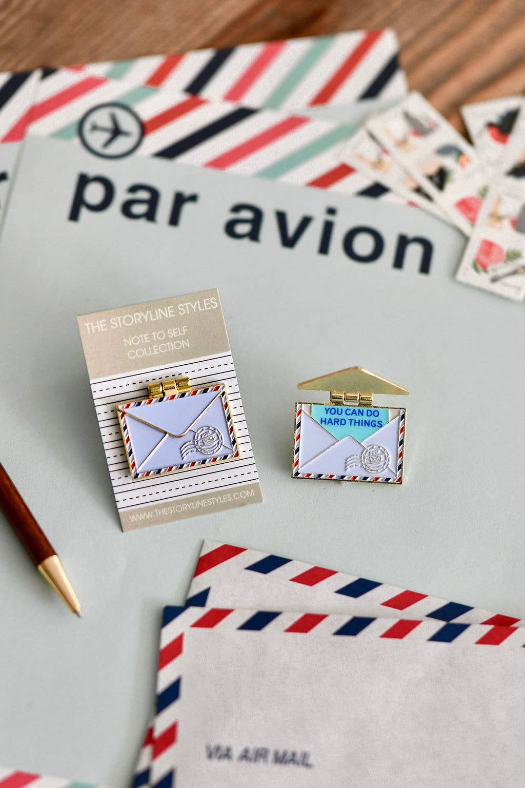 You Can Do Hard Things Enamel Pin