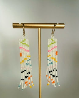 JEWELRY CLASS: Fringe Earrings Beading Workshop