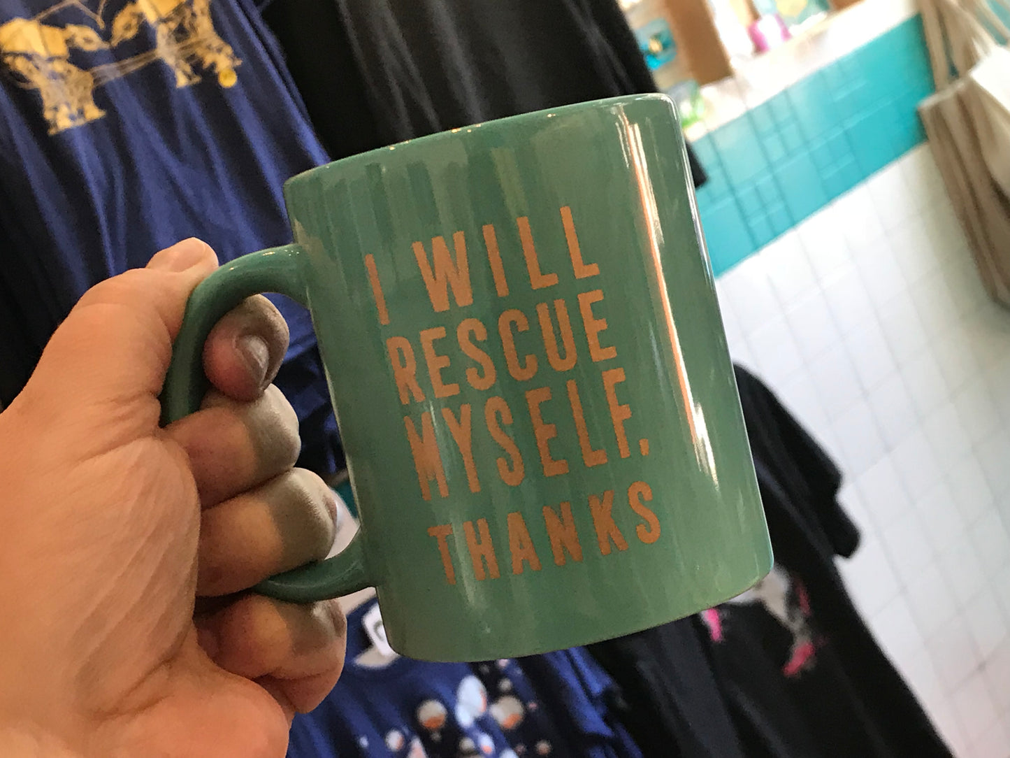 Mug - I Will Rescue Myself, Thanks