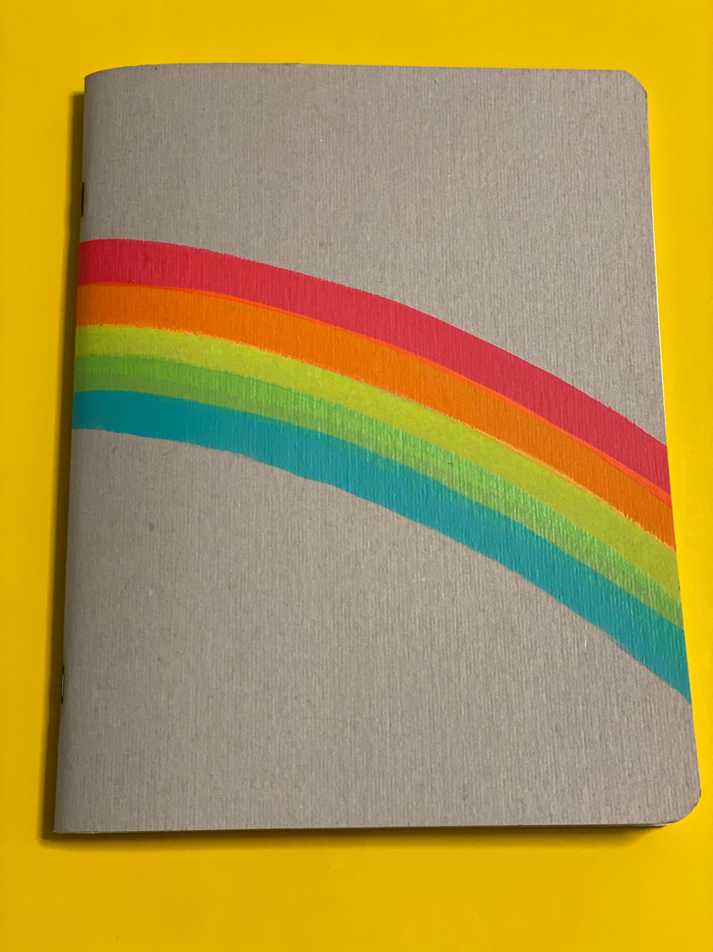 Large Journal - Rainbow  (A Little Lark) Hand Painted