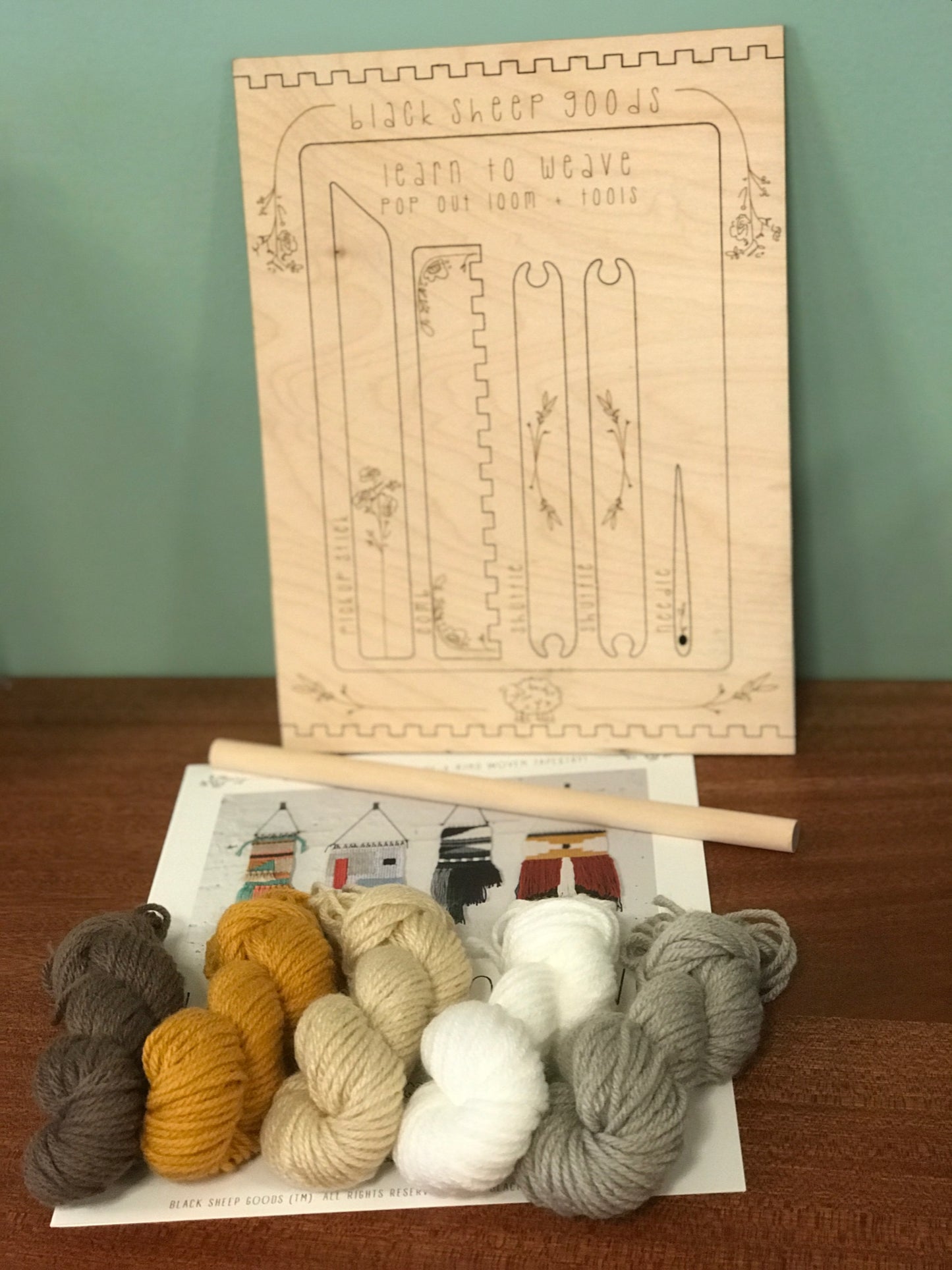 DIY - Pop Out Loom and Tools - Honey