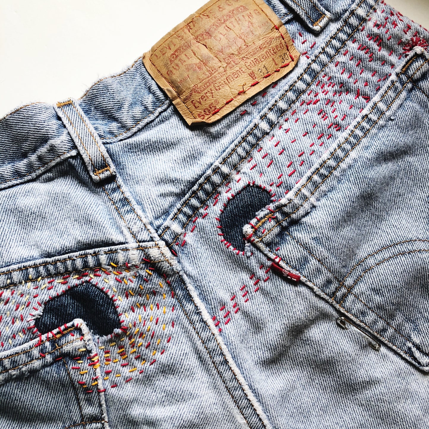 Mending Class: Sashiko Style Visible Mending