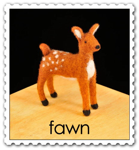 DIY - Needle Felting - Fawn (Wool Pets) Craft Kit
