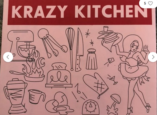 Craft Supply - Embroidery Pattern - Krazy Kitchen