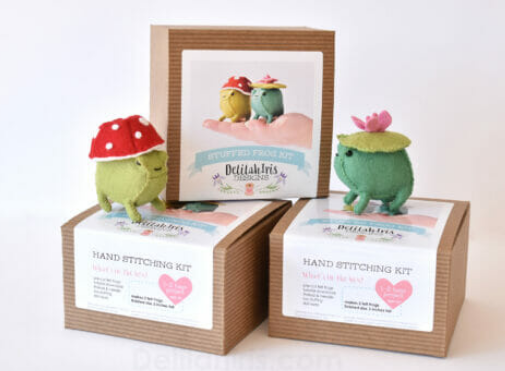 DIY - Frog: Mushroom and Lily Pad