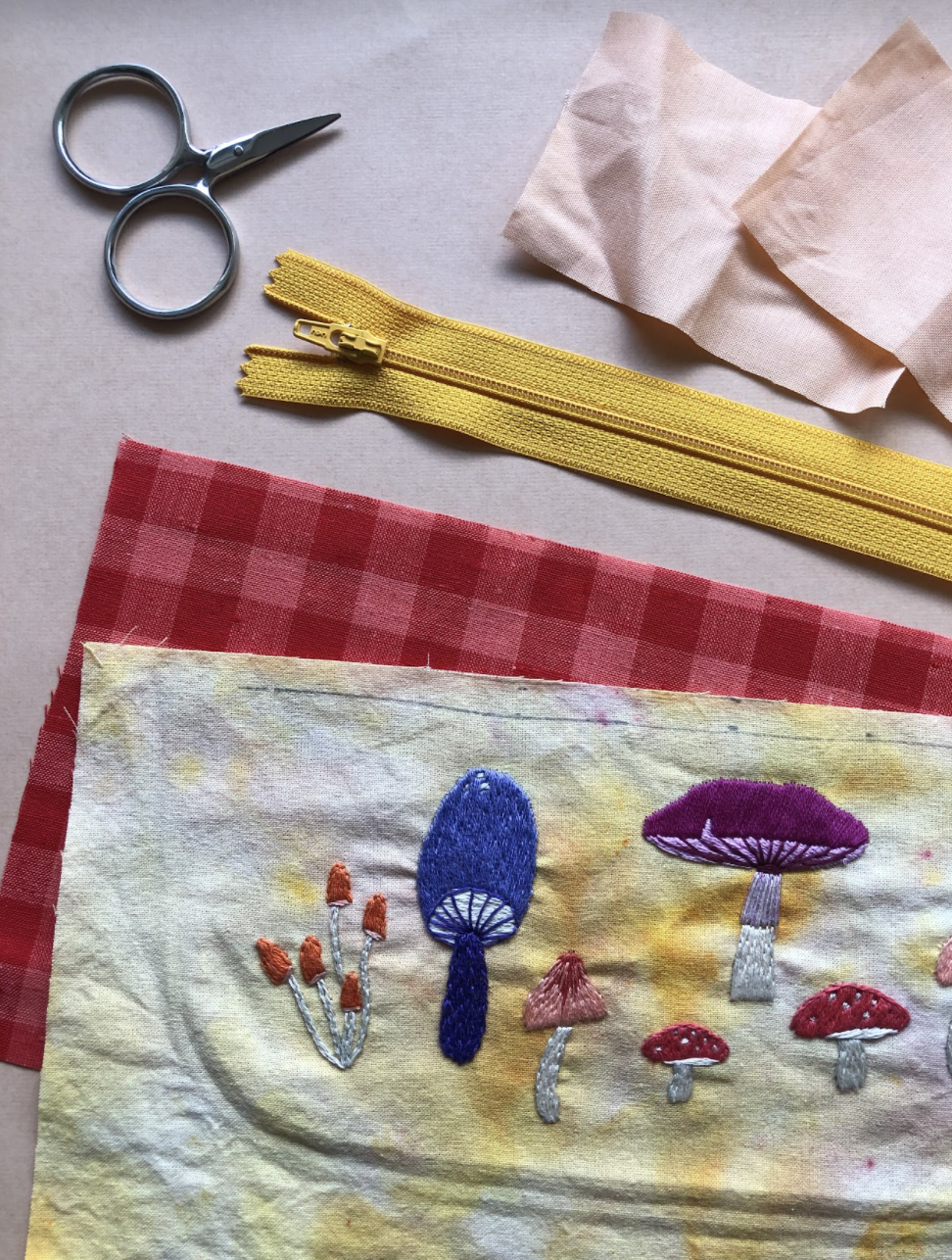 EMBROIDERY CLASS: Magical Mushrooms
