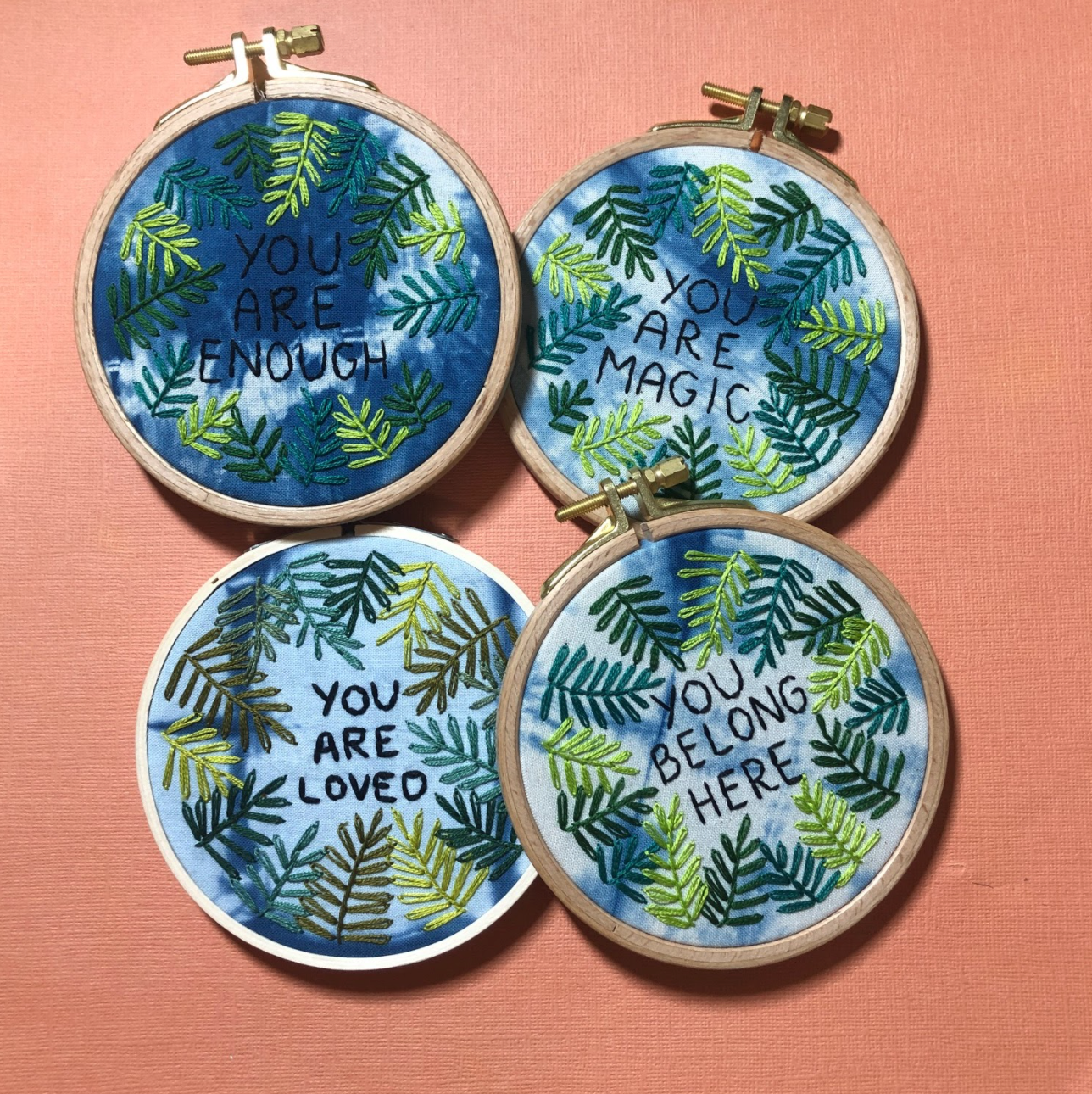 EMBROIDERY CLASS: Positive Plants