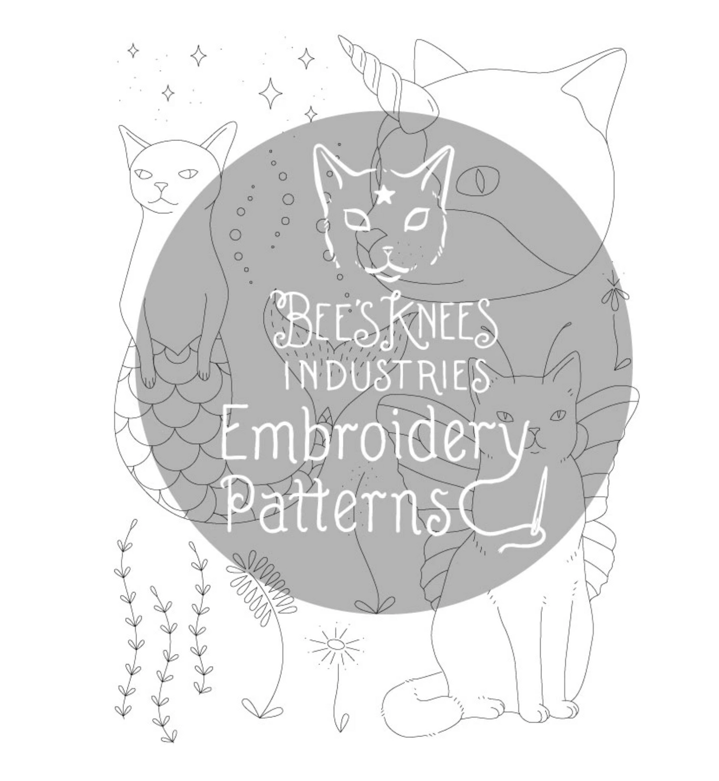 Craft Supply - Pattern - Fantasticats