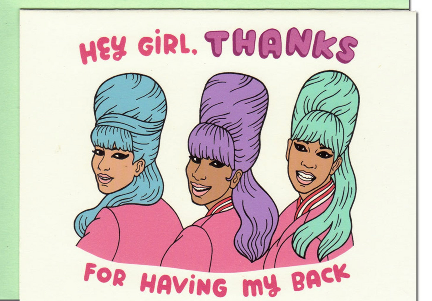 Card - Hey Girl Thanks Card