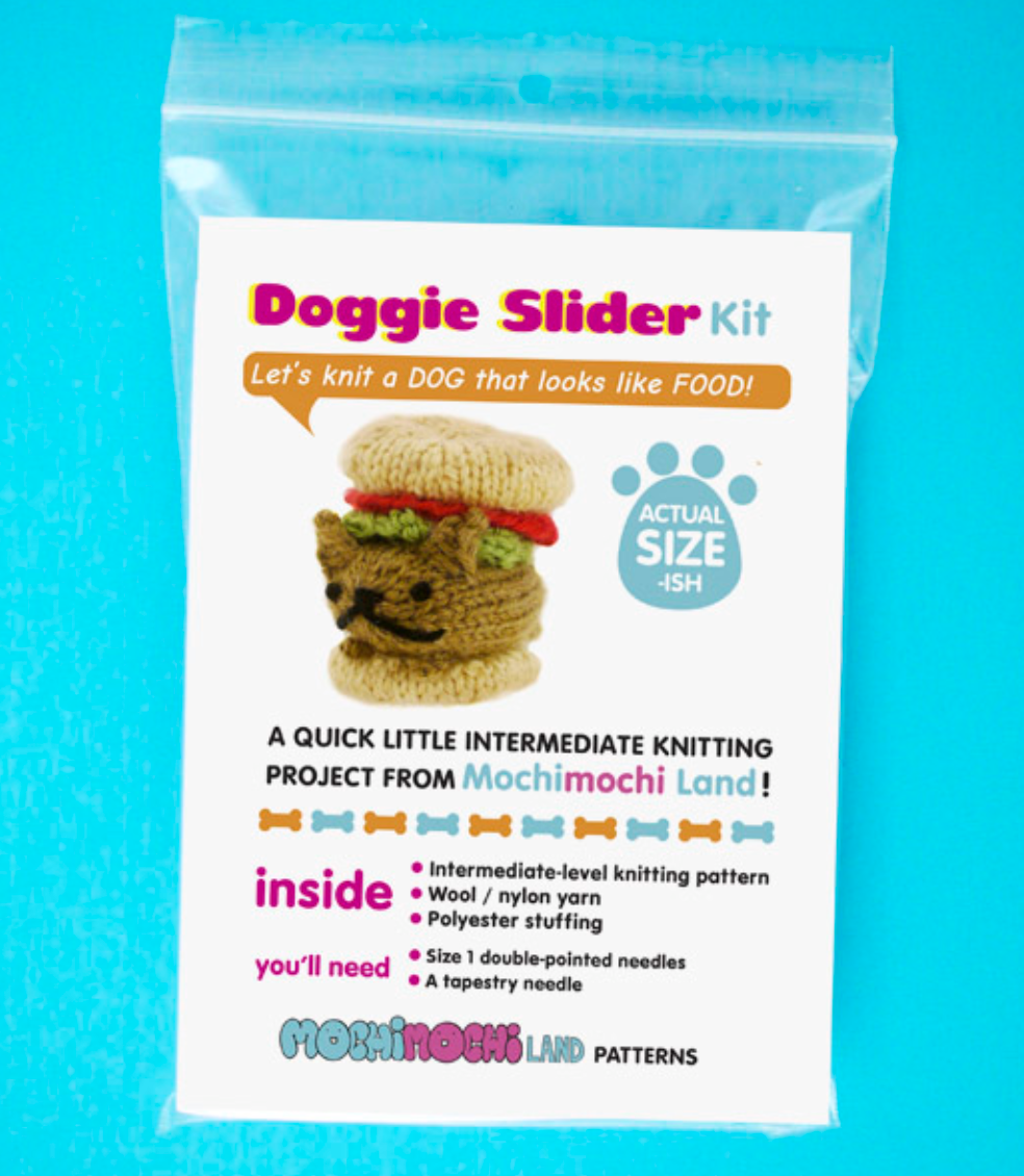 DIY - Knitting Kit - Doggie Slider