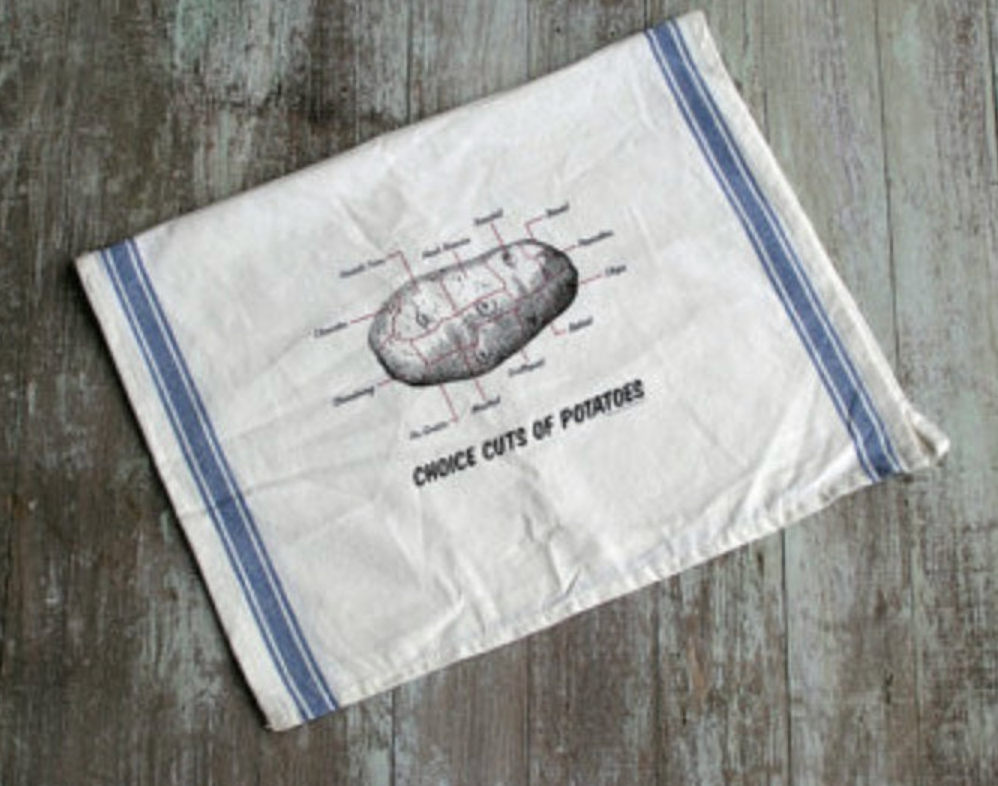 Kitchen Towel - Choice Cuts of Potato