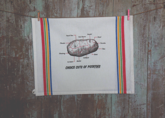 Kitchen Towel - Choice Cuts of Potato