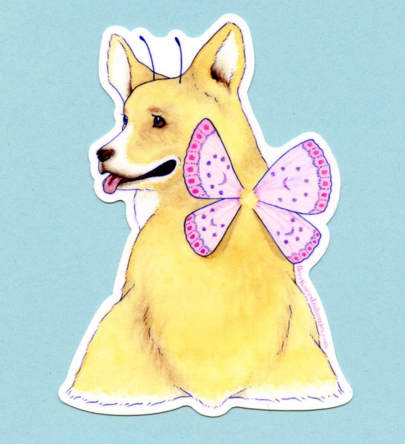 Sticker - Corgi Faerie