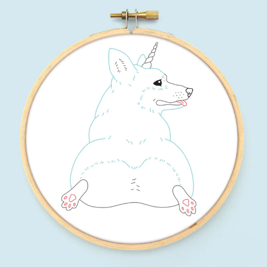 Craft Supply - Pattern - Corgis