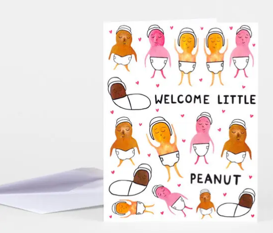 Card - Welcome Little Peanut
