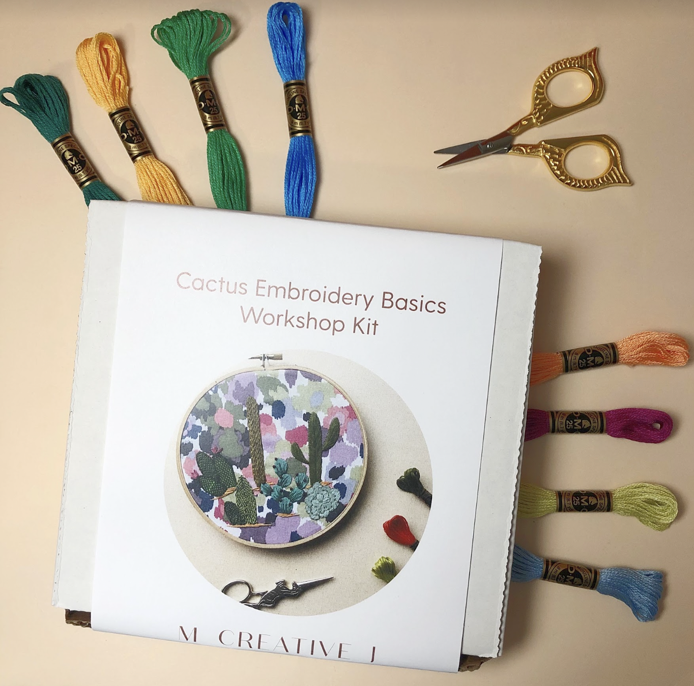 IN PERSON CLASS: Advanced Cactus Embroidery