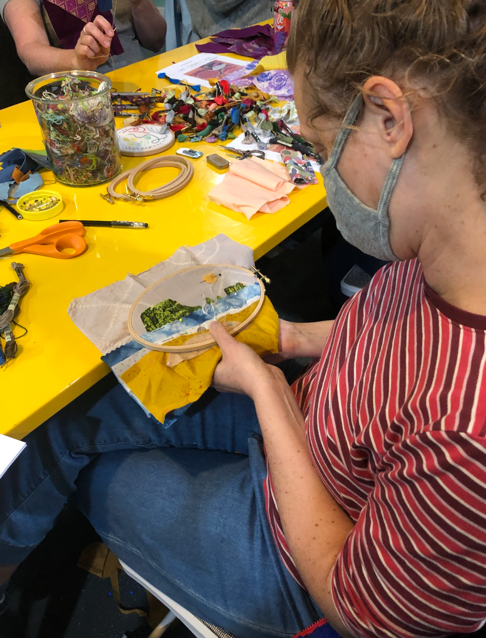 APPLIQUE CLASS: Fabric Landscapes