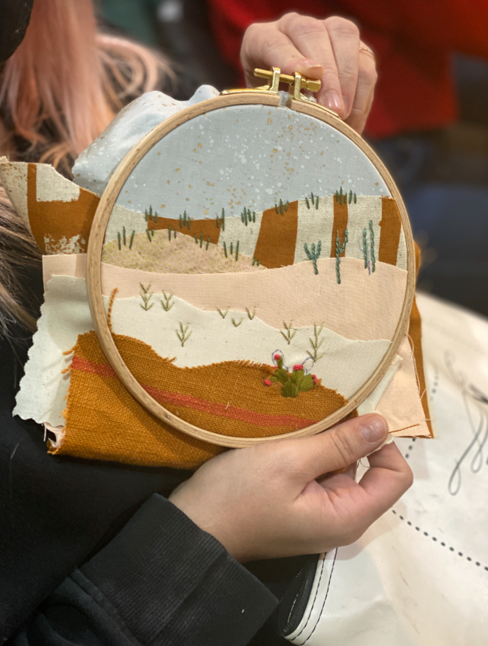 APPLIQUE CLASS: Fabric Landscapes