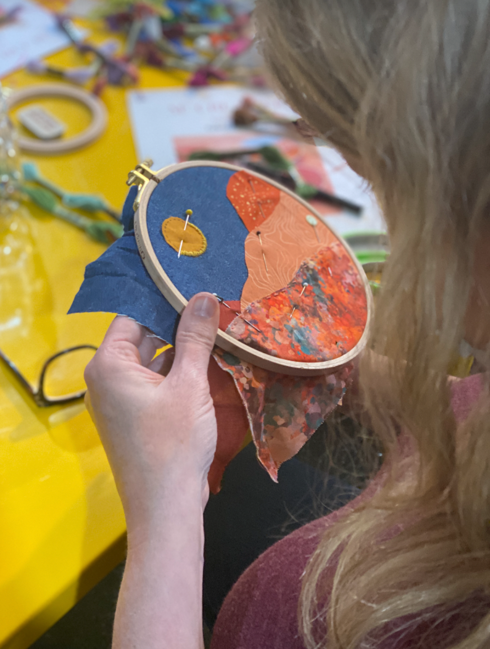 APPLIQUE CLASS: Fabric Landscapes